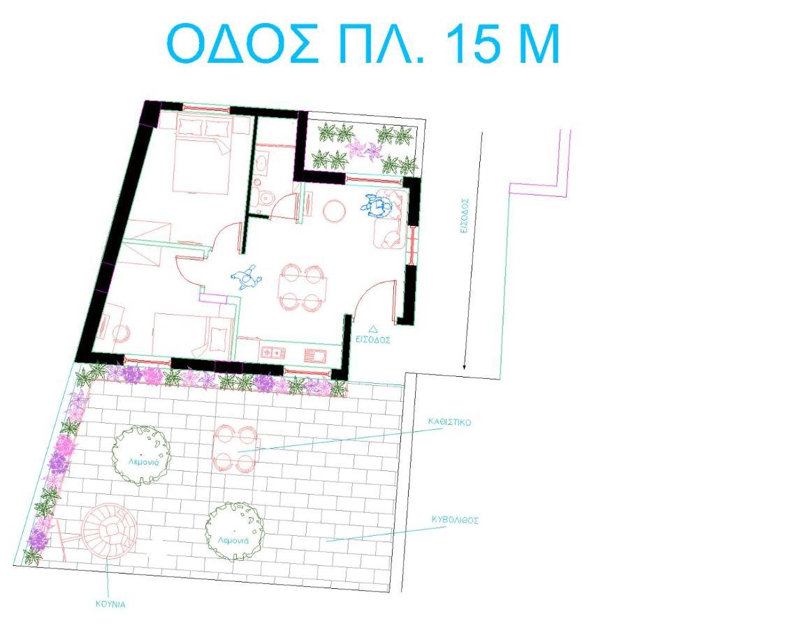 Lemon Garden Stylish Private Apartment Kalamata Zewnętrze zdjęcie