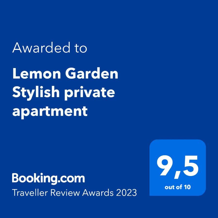 Lemon Garden Stylish Private Apartment Kalamata Zewnętrze zdjęcie